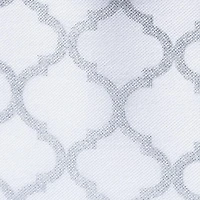 KSP Collapsible 'Ogee' Non-Woven Storage Bin (Silver) 10x10x11"