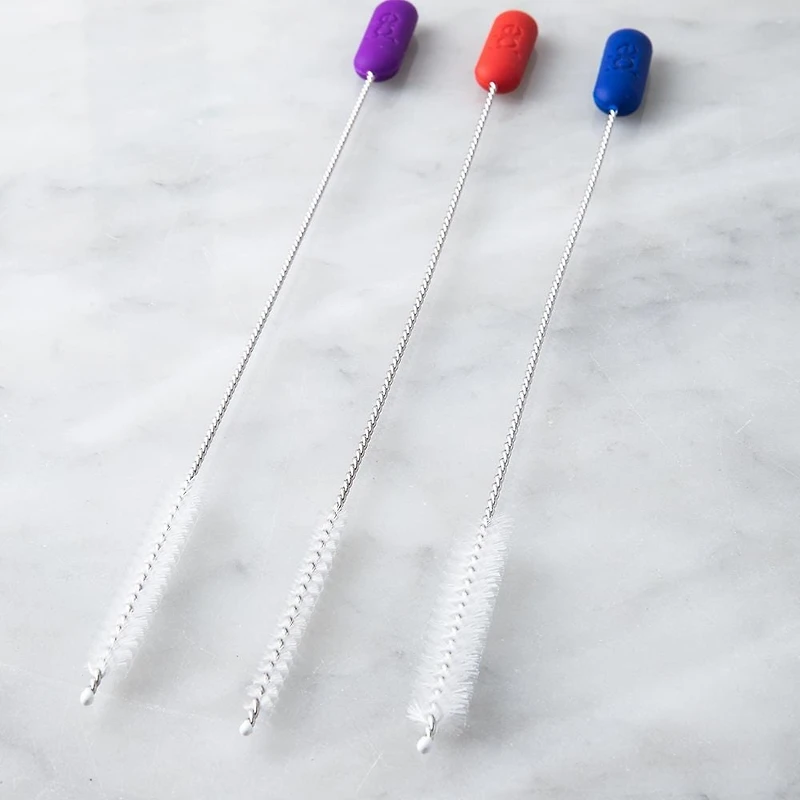 Joie Eco-Friendly Straw Cleaning Brush - Set of 3