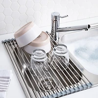 KSP Span Roll-Up Dish Drying Rack (Stainless Steel)