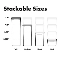 OXO Good Grips Pop 1.6L Short Rectangular Storage Canister