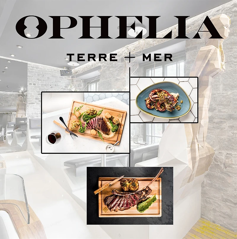 OPHELIA DISCOVERY MENU