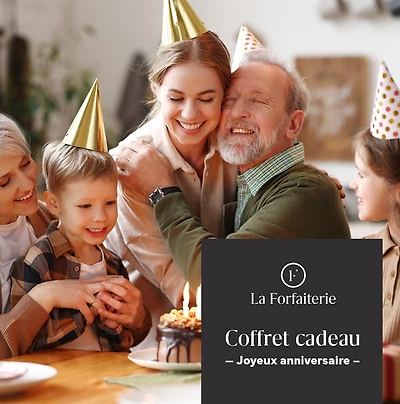 COFFRET-CADEAU JOYEUX ANNIVERSAIRE 200$