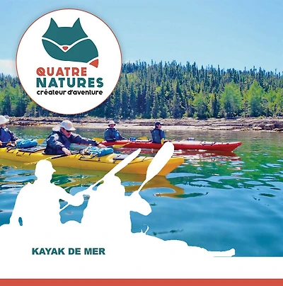 KAYAK DE MER À L’ÎLE D’ORLÉANS (UN ENFANT DE 8 À 11 ANS)