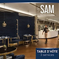 TABLE D'HÔTE FOR 2 AT BISTRO LE SAM
