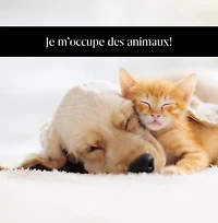 Je m'occupe des animaux