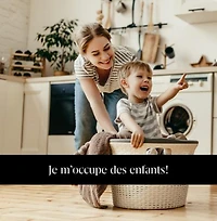 Je m'occupe des enfants