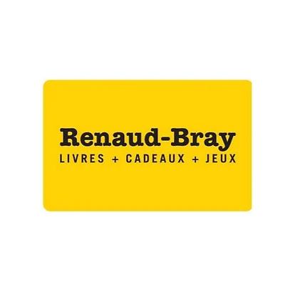 CARTE CADEAU RENAUD-BRAY DE 125$