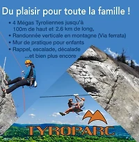 WINTER HIKING AND 2 MEGA-TYROLEANS FOR TWO