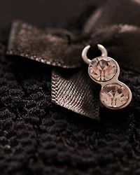 Lot de 5 culottes tanga microfibre et large bande dentelle