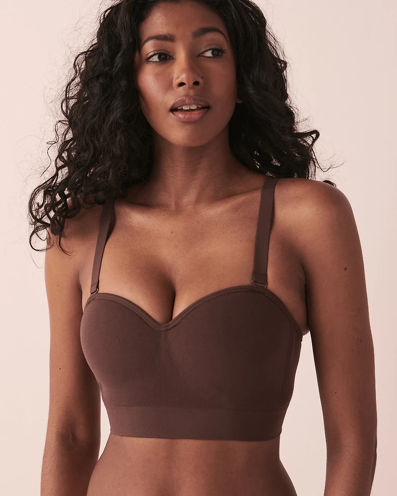 Soutien-gorge bandeau sans coutures transformable