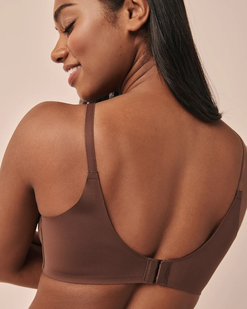 Soutien-gorge doublure légère sans armatures dos lisse