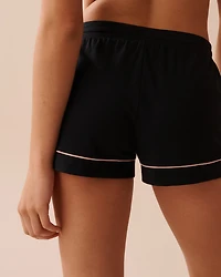 Short de pyjama en coton
