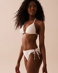 SOLID Triangle Bikini Top