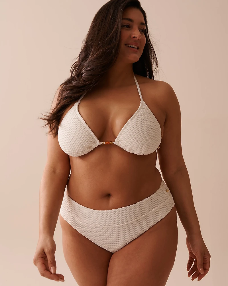 SOLID Triangle Bikini Top