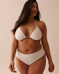 SOLID Triangle Bikini Top