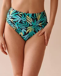 TURQUOISE High Waist Bikini Bottom
