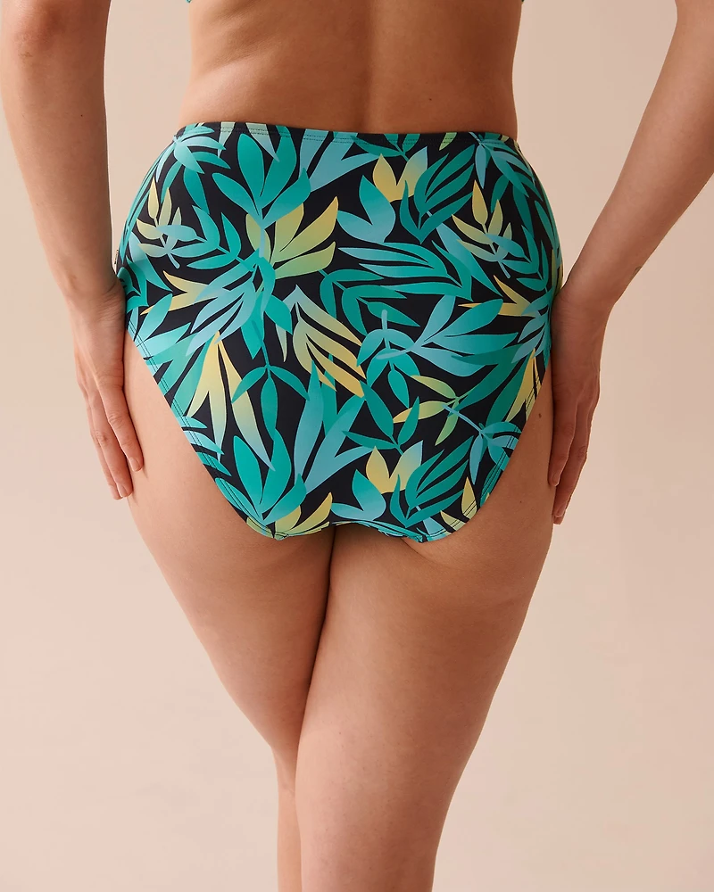 TURQUOISE High Waist Bikini Bottom
