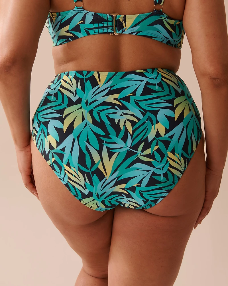 TURQUOISE High Waist Bikini Bottom