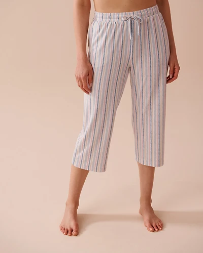 Soothing Print Super Soft Capris
