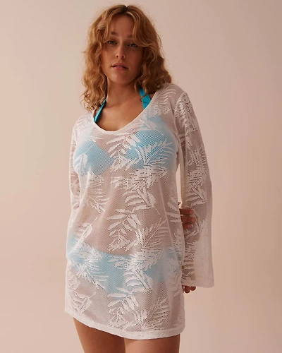 Leaf Crochet Tunic