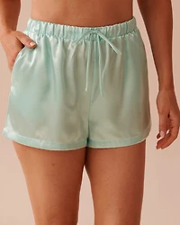 Shiny Satin Shorts