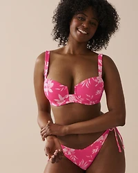 TEXTURED Balconette Bikini Top