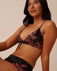 Embroidered Mesh 2-piece Set