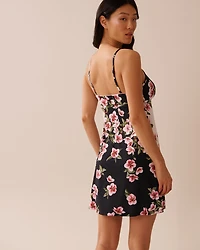 Cherry Blossom Print Recycled Fibers Nightie