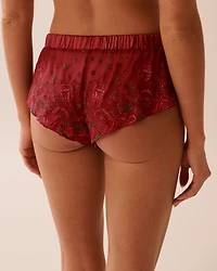 Embroidered Mesh 2-piece Set