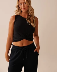 Twisted Modal Crop Cami