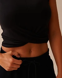 Twisted Modal Crop Cami