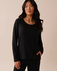 Ribbed Long Sleeve Shirt