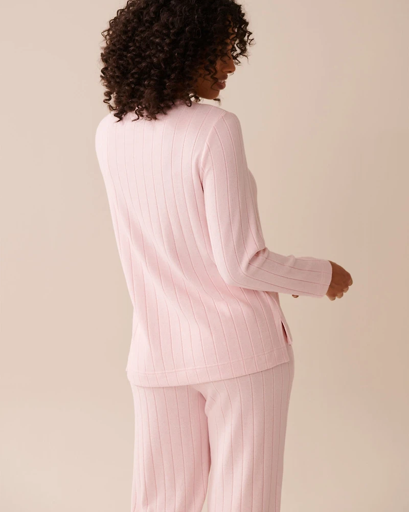 Ribbed Long Sleeve Shirt