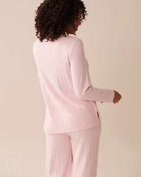 Ribbed Long Sleeve Shirt