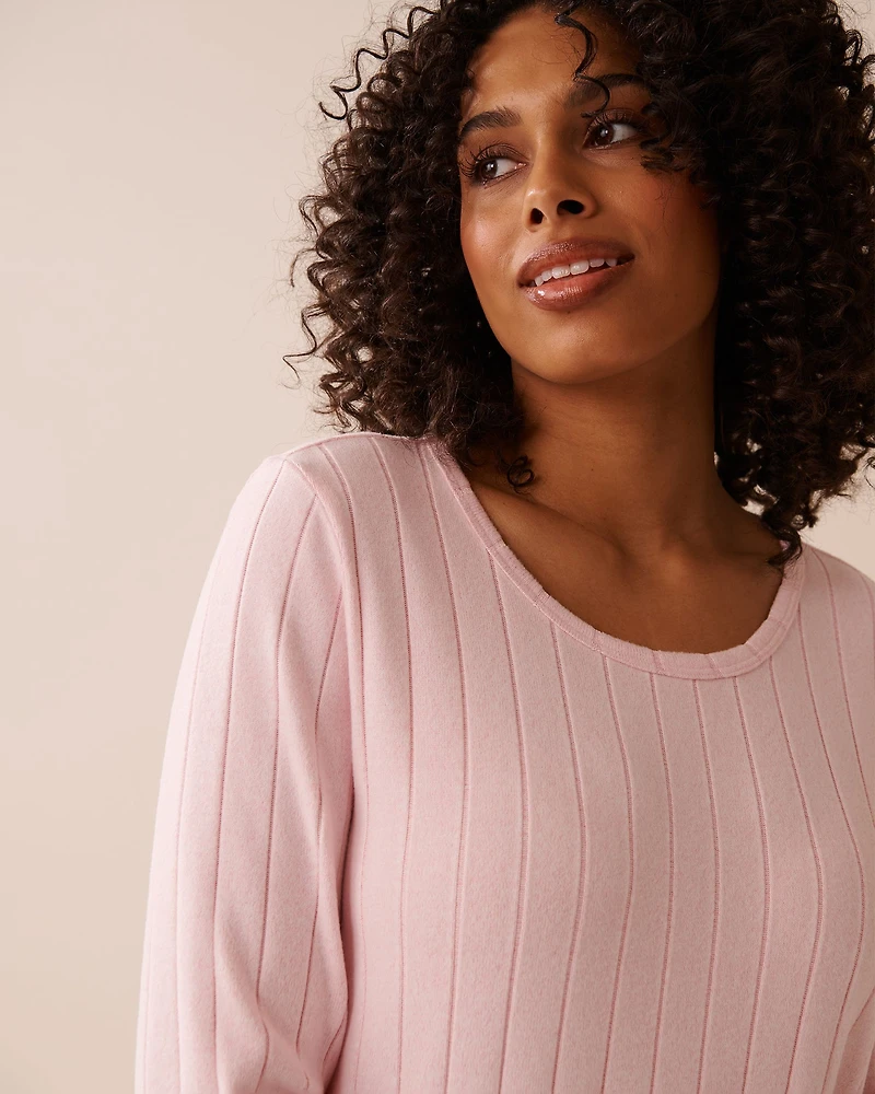 Ribbed Long Sleeve Shirt