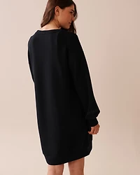 Oversized Sweatshirt Dress