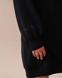 Oversized Sweatshirt Dress