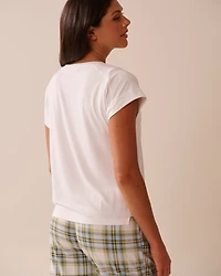 T-shirt ultra doux imprimé grenouille