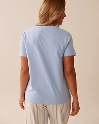 Frog Print Cotton T-shirt