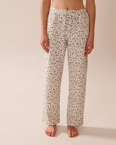 Frog Print Super Soft Pajama Pants