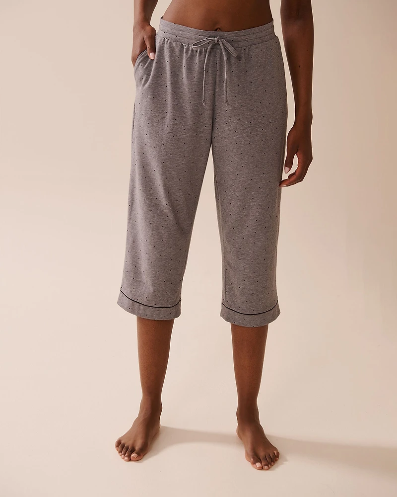 Capri de pyjama en coton