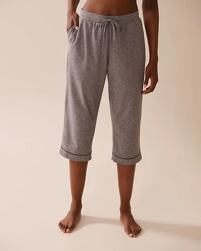 Capri de pyjama en coton