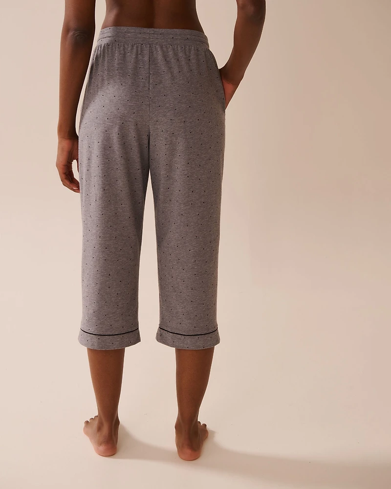 Capri de pyjama en coton
