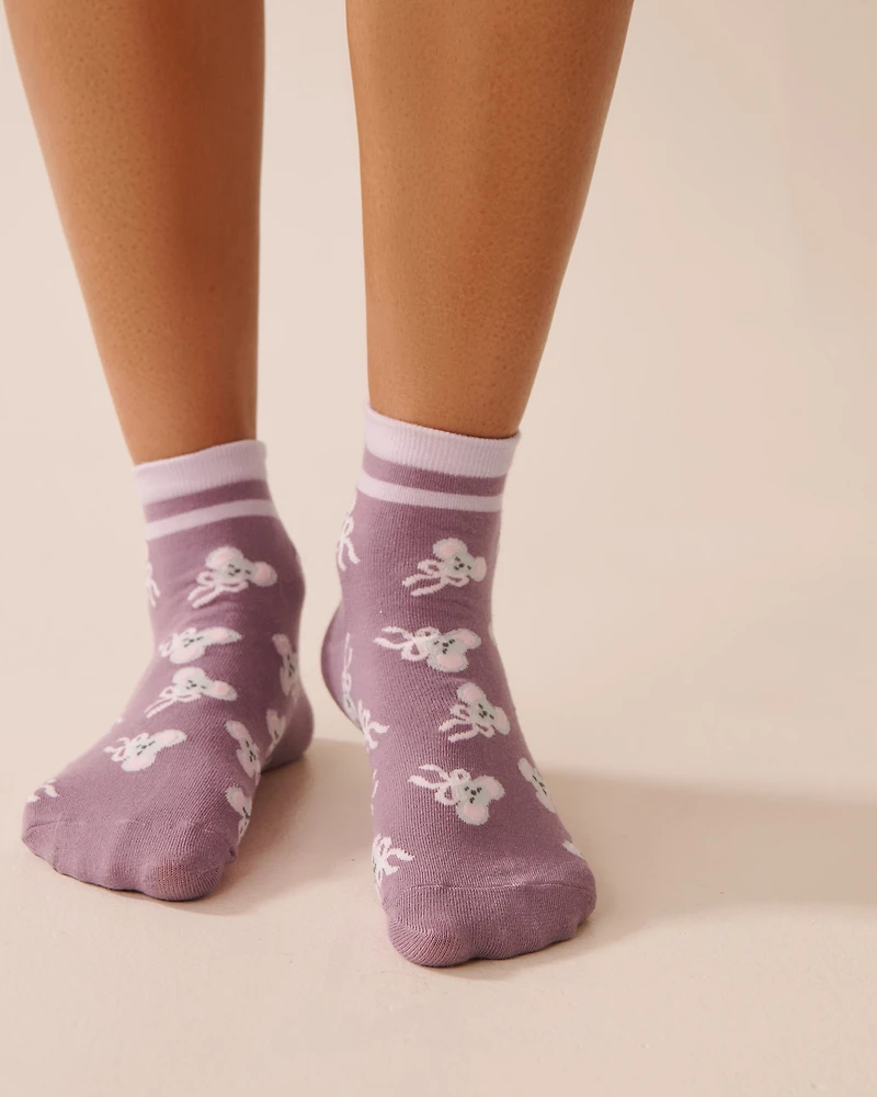 3-Pack Printed Socks