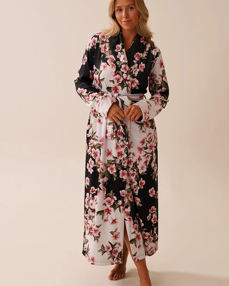 Velvety Softness Long Robe