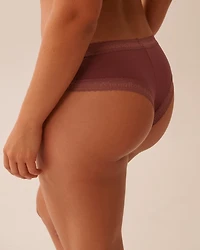 Super Soft Lace Trim Cheeky Panty