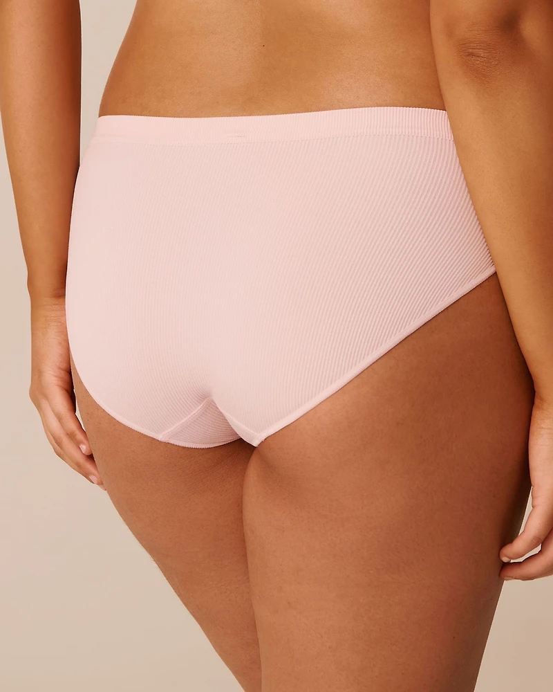 Seamless Fabric Ribbed Bikini Panty