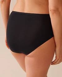 Microfiber Sleek Back High Waist Bikini Panty