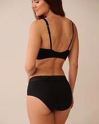 Super Absorbency Organic Cotton and Lace HipHugger Period Panty