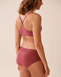 Super Absorbency Organic Cotton and Lace Hiphugger Period Panty